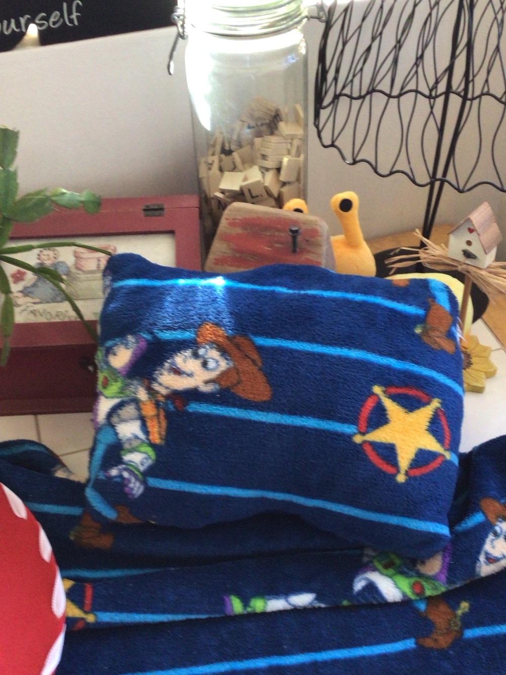 ‘Toy Story’ Cozy Blanket and Pillow - Picture 3 of 5